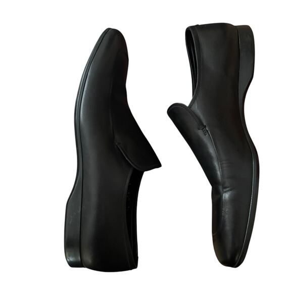 PRADA Slip On Black Dress Loafers Size 9.5 - Picture 5 of 13